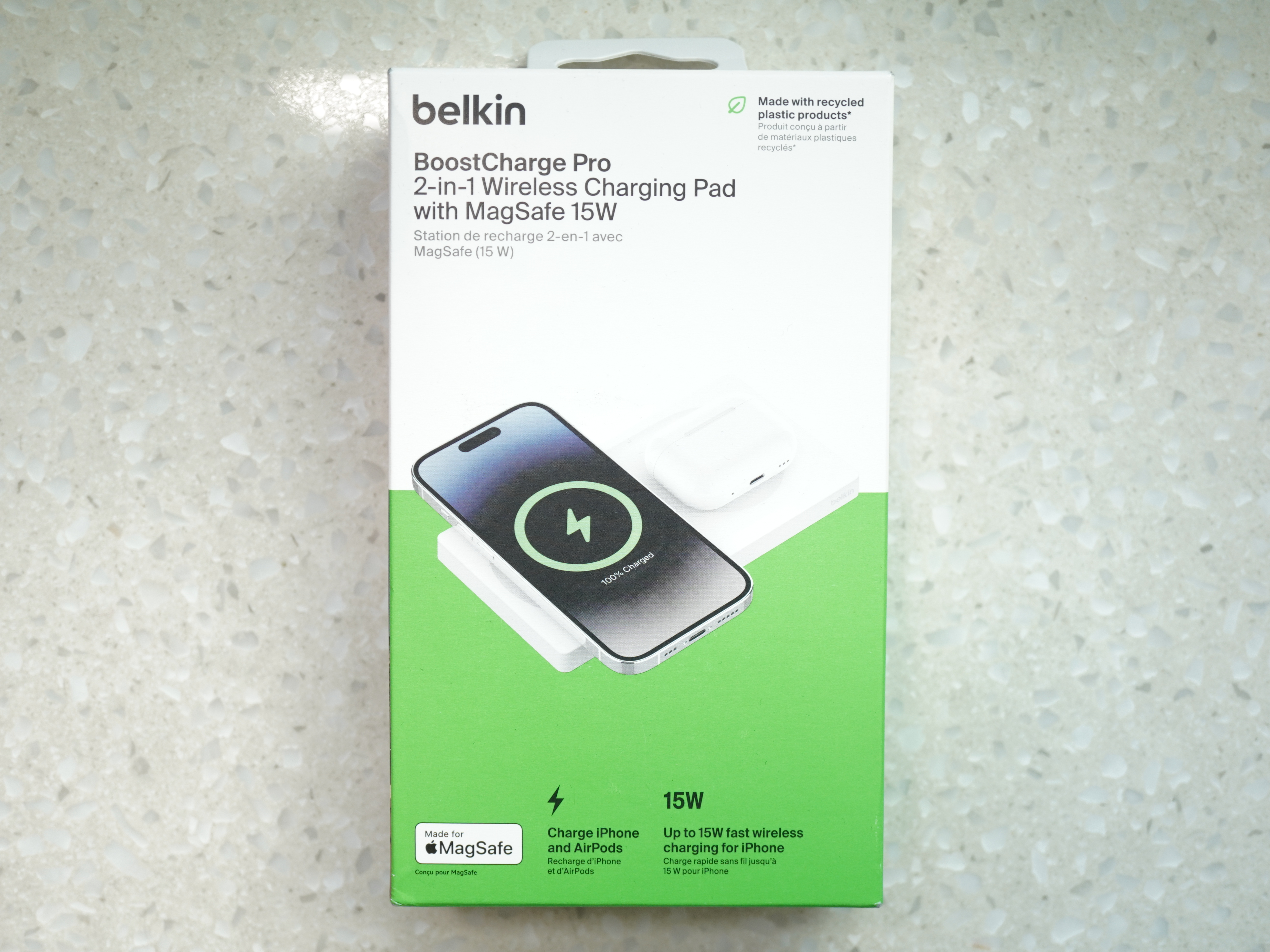 Belkin Boost Charge Pro 15W Wireless Charging - Black