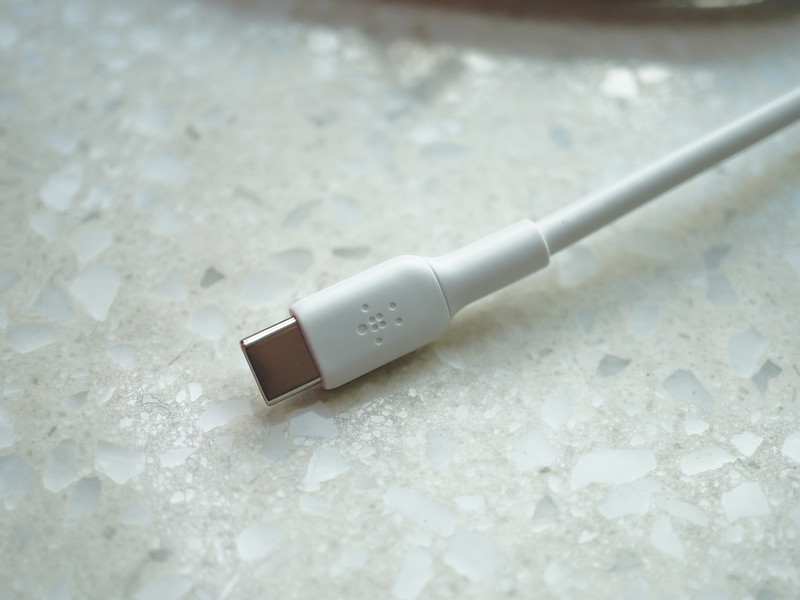 Belkin BoostCharge Pro 2-in-1 Wireless Charging Pad - USB-C Head