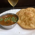 Dal curry and Bhatura from Indian Street Food & Bar Gond @ Kanda