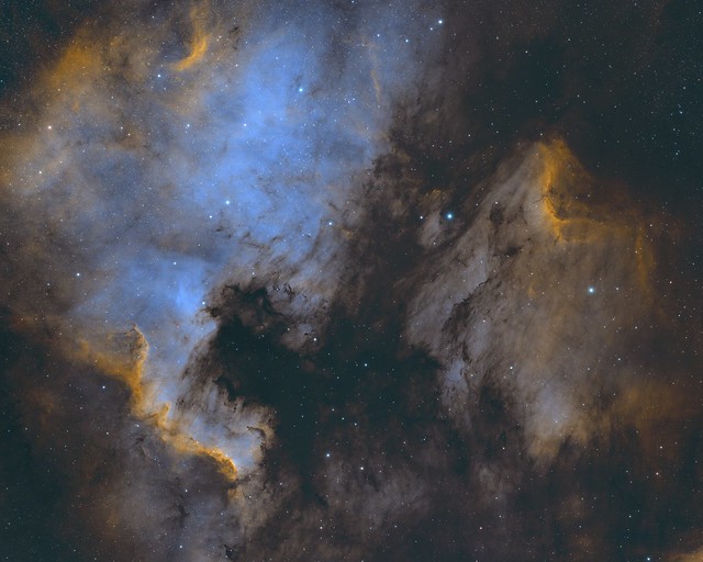 North America & Pelican Nebulae