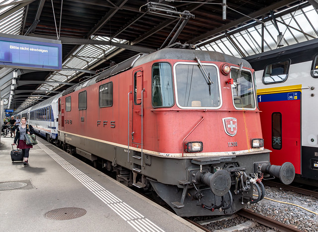 SBB Re 4'4ᴵᴵ 11300, Zurich, Switzerland, 29 July 2023 (1)