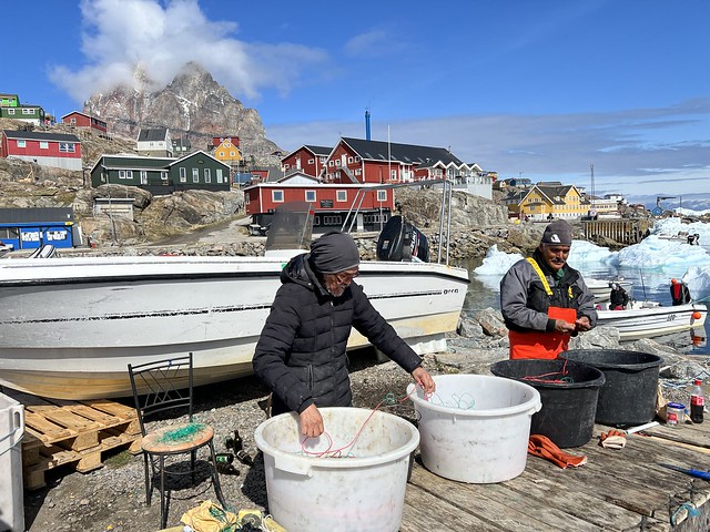 Pescadores de Uummannaq (Groenlandia)