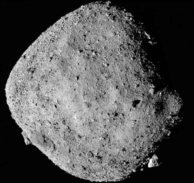 Bennu PolyCam Mosaic Obtained before Spacecraft Arrival