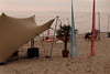 Waves & Soul Beach Tour, on August 25th, 2023 on the surf beach of Pelzerhaken - at peak times 70 people are said to have listened to the chilled out club sound of 'Hafenklang' on the beach.