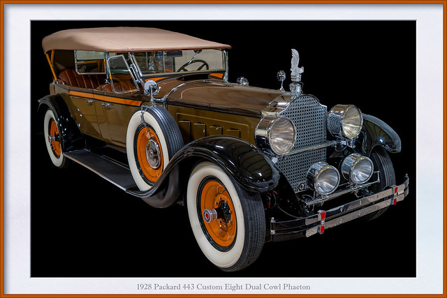 1928 Packard 443 Custom Eight Dual Cowl Phaeton
