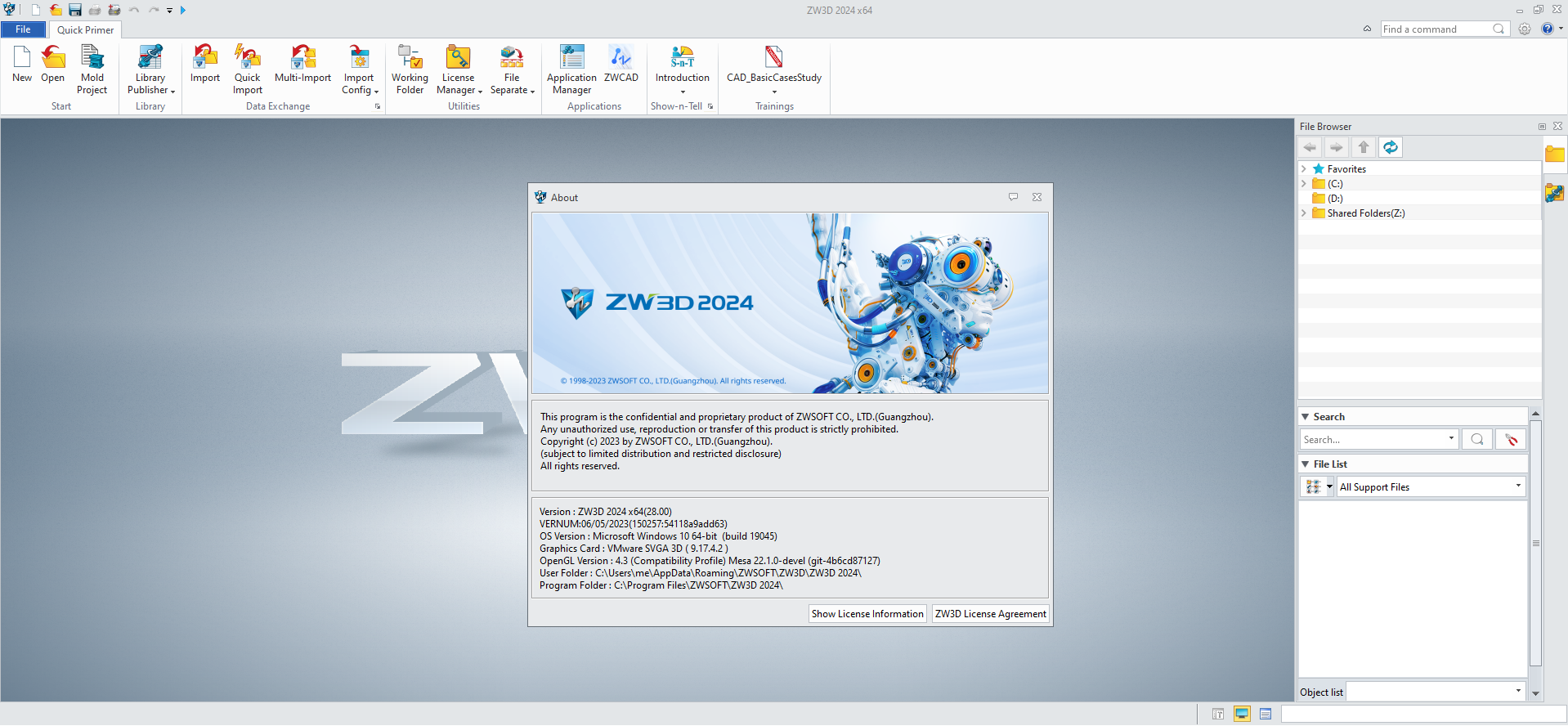 Working with ZW3D 2024 full license