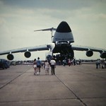 Lockheed C-5A Galaxy Air Show, Chanute Air Force Base, Rantoul, Illinois. Complete indexed photo collection at WorldHistoryPics.com.