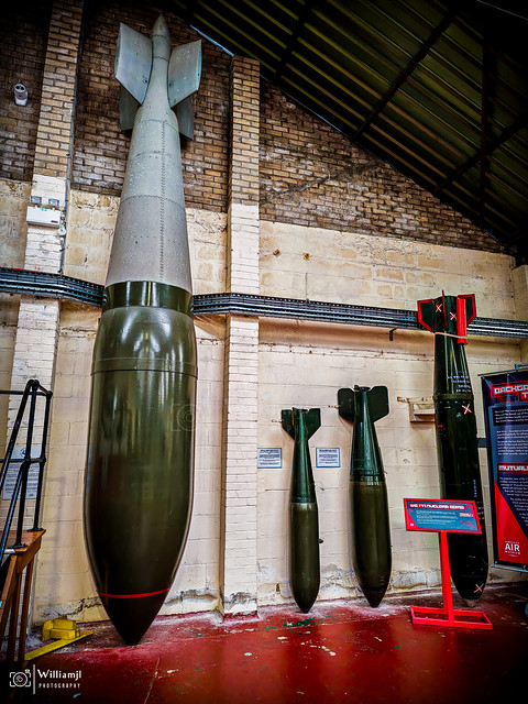 Various bombs - Yorkshire Air Museum