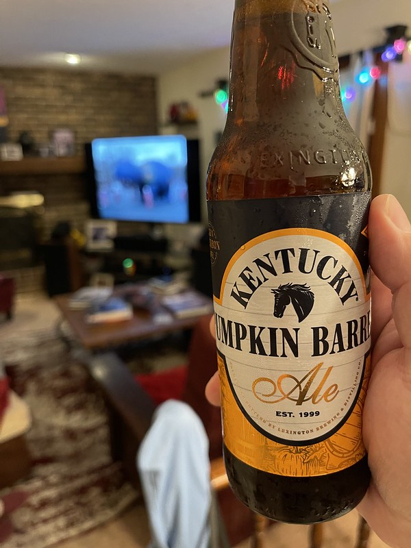 60 - Kentucky Pumpkin Barrel Spiced Ale 12 oz bottle (468)