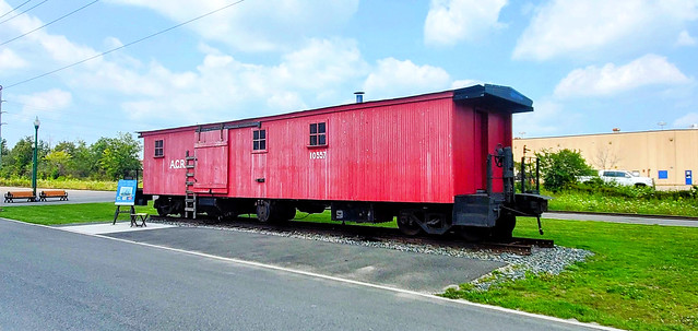 Algoma Central Railway boxcar - replica
