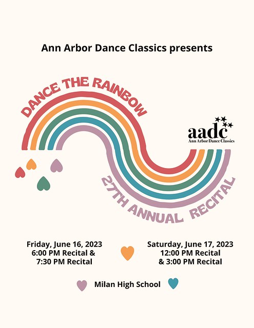Program - Ann Arbor Dance Classics Recital (2023)