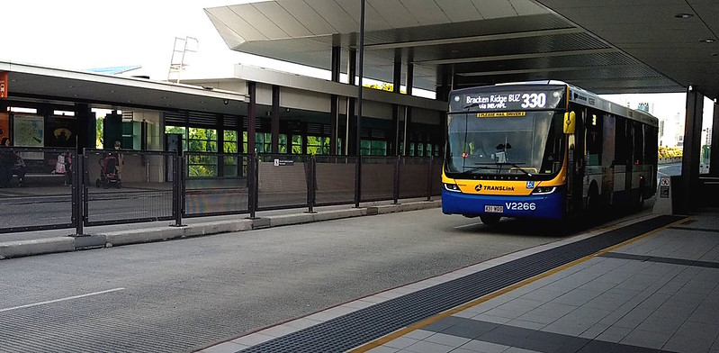 Brisbane bus on the busway