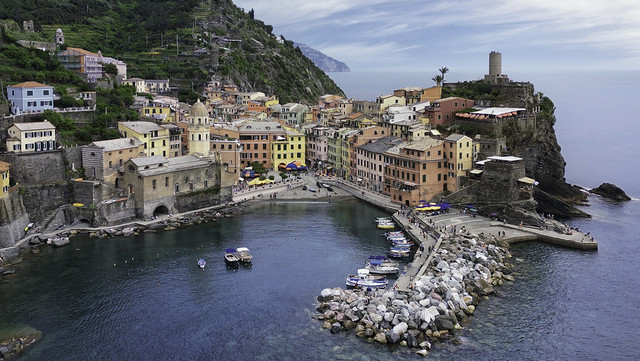 Vernazza from Above