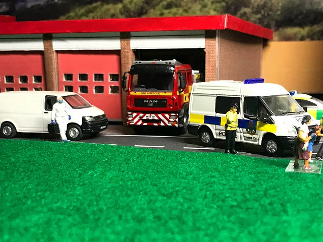 Road Traffic Collision, 1:76 scale