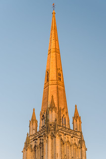 St Mary Redcliffe at Sunset