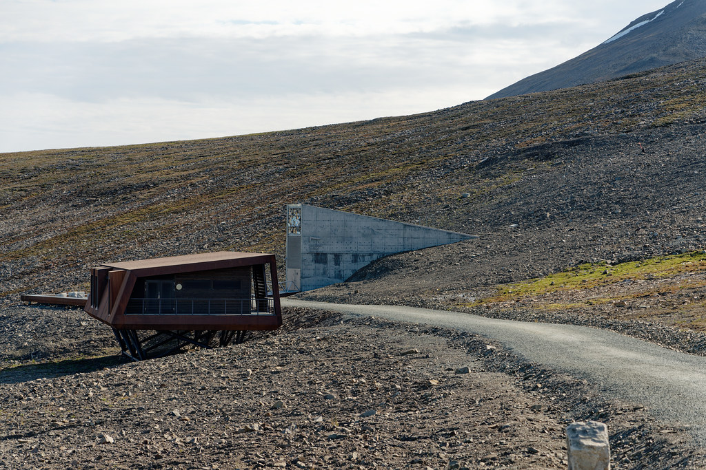 Svalbard World Seed Vault entrance