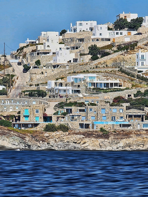 Village of Mikonos, Island of Mykonos, Cyclades islands, South Aegean Sea, Greece, EU