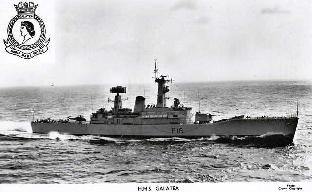 HMS GALATEA F18