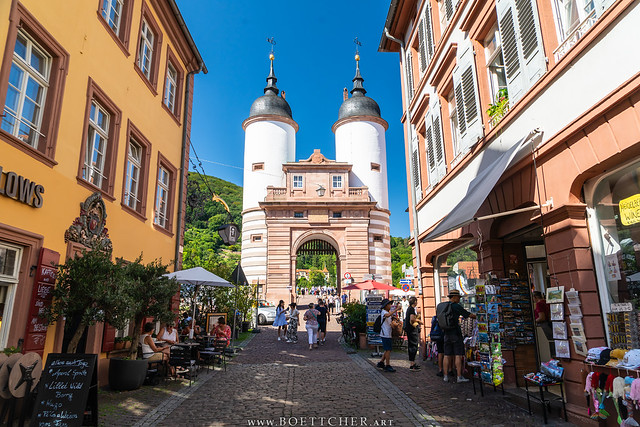 Steingasse in Heidelberg - August 2023 II