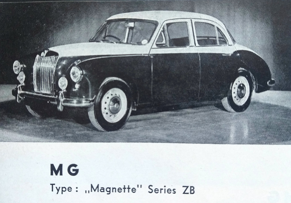 1958 MG Magnette ZB Varitone Saloon
