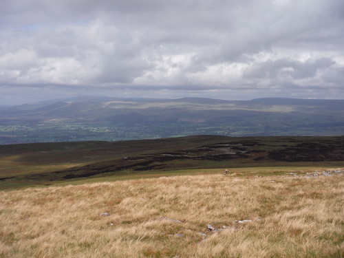 Standards Mire and the North Pennines from the Nine Standards SWC Walk 416 - Nine Standards (Kirkby Stephen Circular or to Garsdale)
