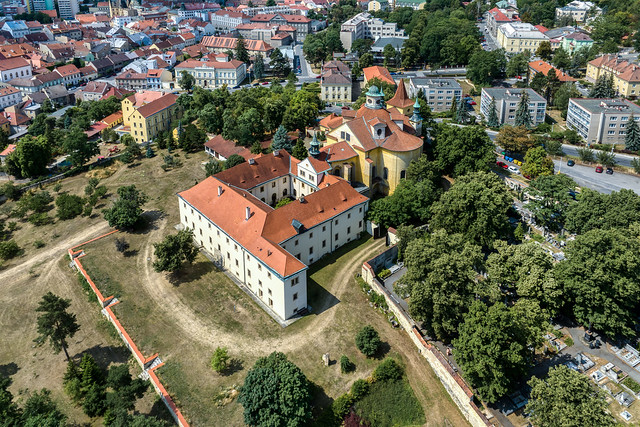 Church of Holy Trinity and monastery of the Discalced Carmelites in Slaný
