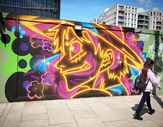 London Street Art by Fat Cap Sprays
