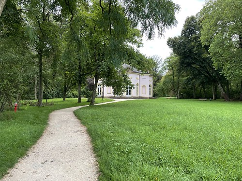 Im Landschaftsgarten Park Schönbusch bei Aschaffenburg, 28.8. 2023