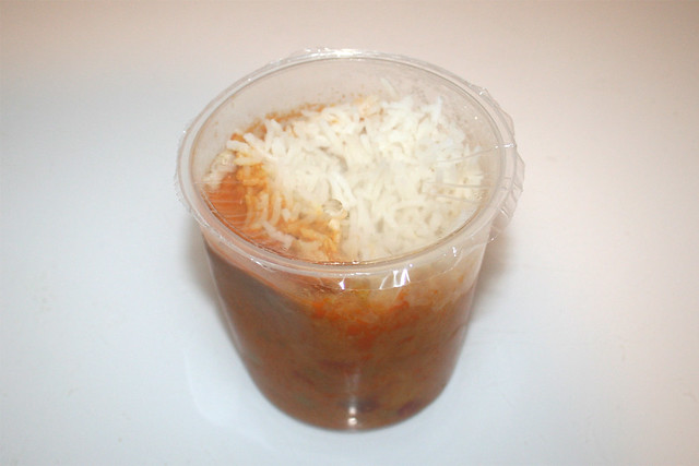 03 - soobio Thai Curry with cashew & rice - Content / soobio Thai Curry mit Cashewnüssen & Reis - Inhalt