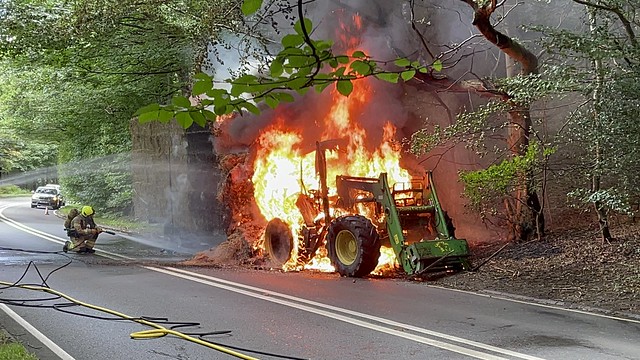 Tractor / Trailer Fire 28/08/2023