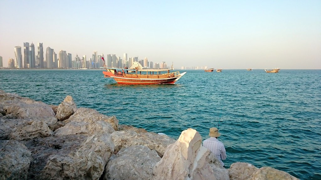 Doha-Qatar-dhow-port-satama