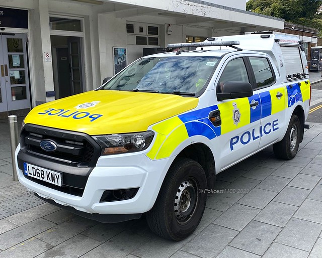 British Transport Police Ford Ranger LD68 KWY B84