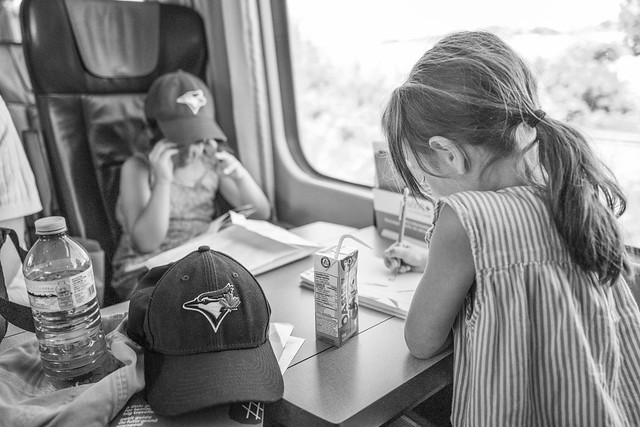 Train Ride to Montreal