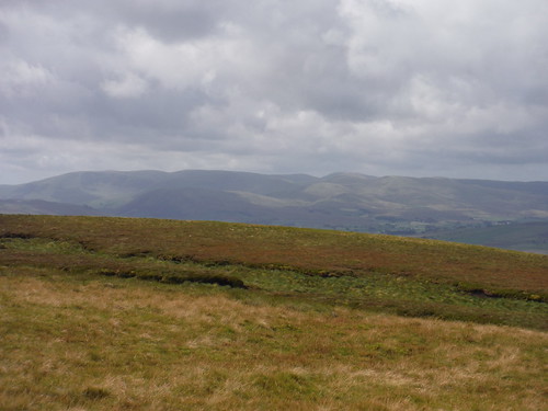 The Howgill Fells, from the Nine Standards SWC Walk 416 - Nine Standards (Kirkby Stephen Circular or to Garsdale)