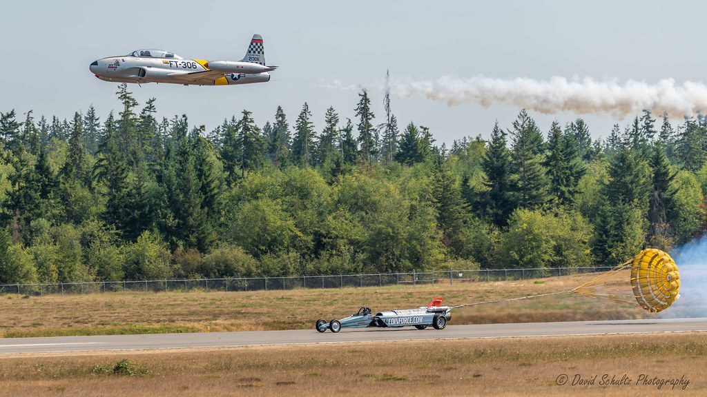 "Smoke and Thunder" Jet Car and "Ace Maker" T-33