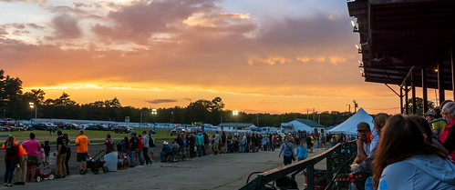 At the Fair; Windsor Fair, Maine by Jody Roberts, Stopped for a few to watch the truck pulls at the fair while we were there today. The sunset was am
