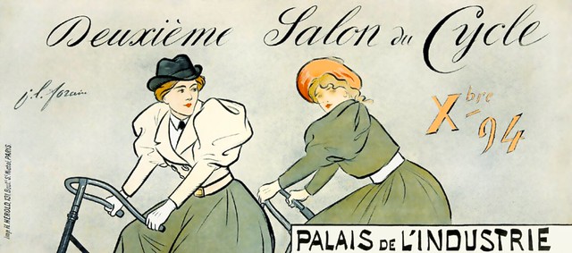 FORAIN, Jean-Louis. Deuxième Salon du Cycle, Oct. 1894.
