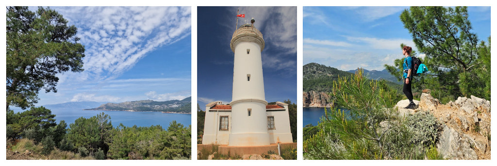 Views along the Karaoz to Gelidonya Lighthouse section of the Lycian Way