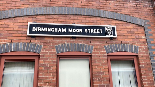 Birmingham ‘Moor Street Railway Station’ station sign. on Dennis Basford’srailsroadsrunways.blogspot.co.uk’
