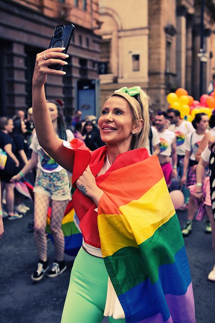 Selfie time @ Manchester Pride 2023