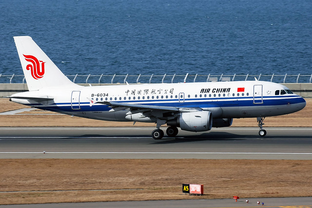 Air China | Airbus A319 | B-6034 | Nagoya Chubu