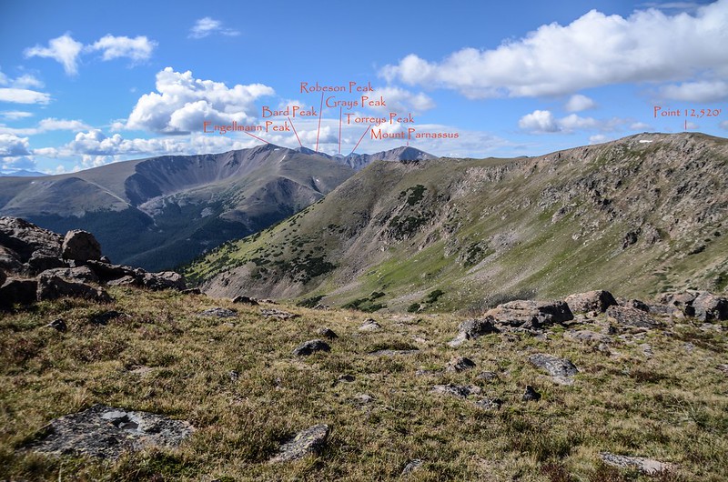 Looking south at mountains from Continental Divide Trail (1)-1