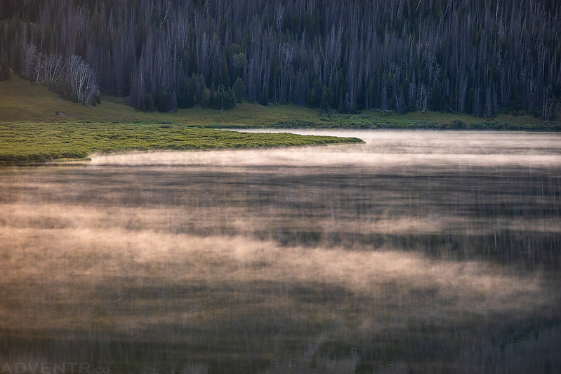 Steam Fog on Brooks Lake