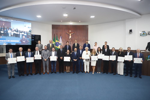 Fortaleza, CE. 29.08.2023: Sessão Solene em comemoração aos 90 anos da Ordem dos Advogados do Estado do Ceará (OAB), aos 80 anos da Caixa de Assistência dos Advogados do Ceará (CAACE), e anos 35 anos da Escola Superior de Advocacia do Ceará (ESA-CE)