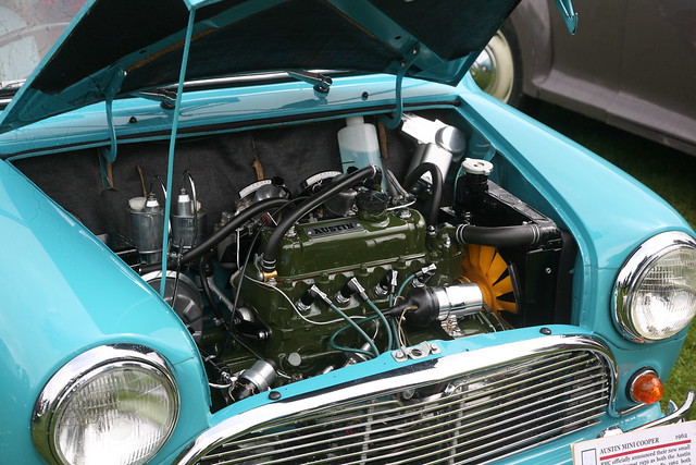1962 Austin Mini Cooper engine