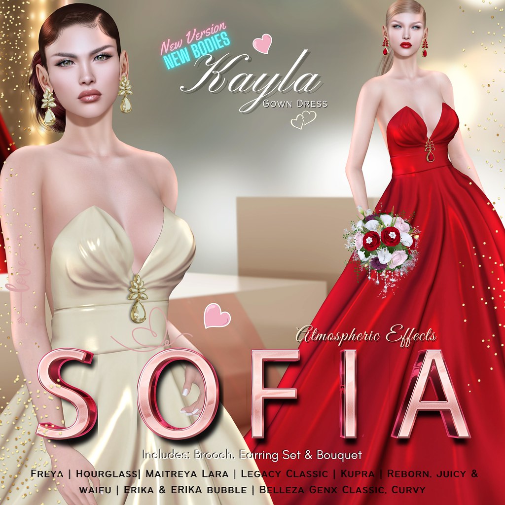 Kayla Gown Dress V.2. – available at The Belleza Event starts: 29/8