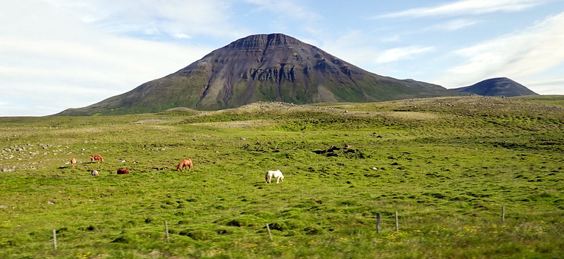 Por la ruta del norte, de camino hacia Laugarbakki. - Vuelta a Islandia con Landmmanalaugar en 9 días. (13)
