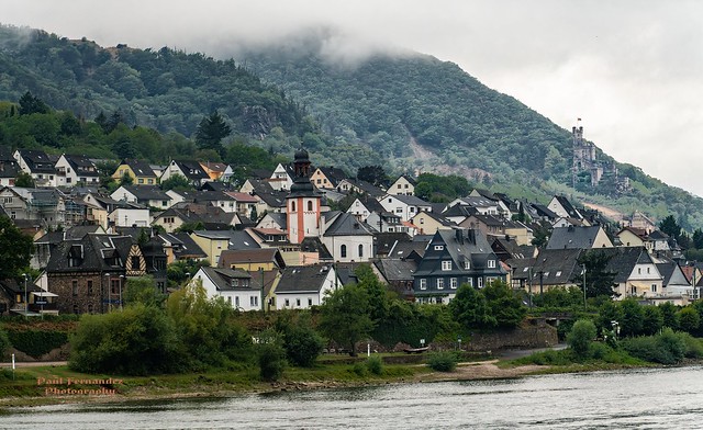 Trechtingshausen Beneath the Watchful Eye of Sooneck Castle, Upper Middle Rhine Valley, Germany