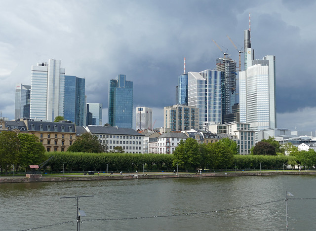 Frankfurt at the end of an unusually cool and wet August 2023