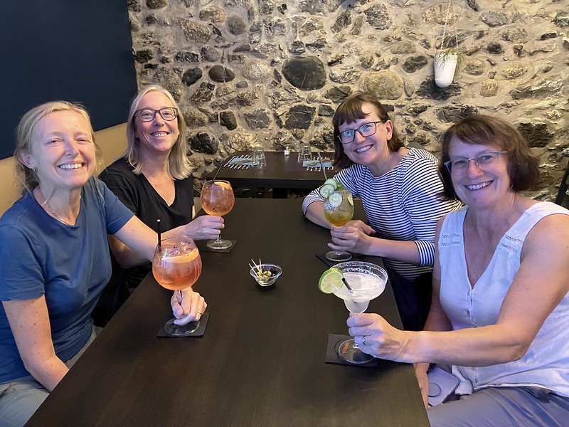 Cocktail Hour in Lourdes